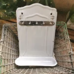 Ancien porte ustensiles de cuisine en tôle émaillée 8 Ancien porte ustensiles de cuisine en tôle émaillée
