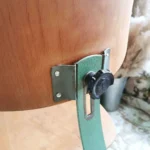 Ancienne chaise d'atelier réglable, Vintage industriel