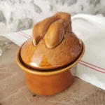 Barbotine, Terrine Lapin Vintage