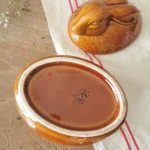 Barbotine, Terrine Lapin Vintage