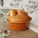 Barbotine, Terrine Lapin Vintage
