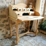 Bureau Secrétaire en Bois Vintage