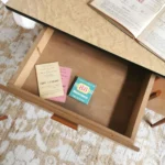 Bureau et sa Chaise Baumann Vintage 1960