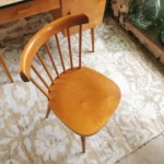 Bureau et sa Chaise Baumann Vintage 1960