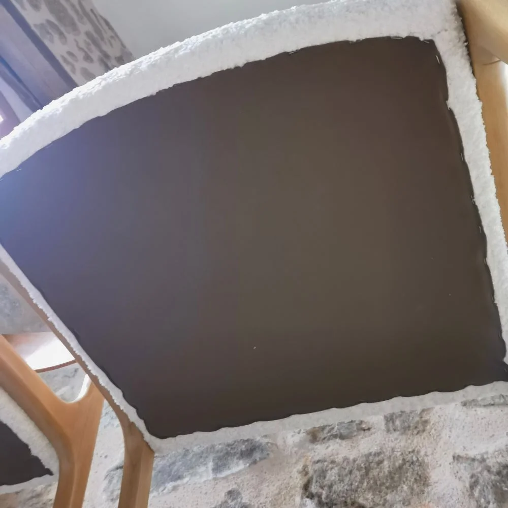 Chaise Traineau Baumann années 70. 5