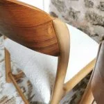 Chaise Traineau Baumann années 70. 6