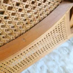 Chaise longue ancienne pliable, Transat Paquebot Croisiere 1900