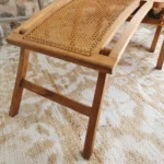 Chaise longue ancienne pliable, Transat Paquebot Croisiere 1900