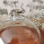 Cloche à Fromage Vintage, plateau en bois 1960