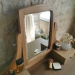 Coiffeuse vintage en bois, restaurée 18 Coiffeuse Vintage en bois, restaurée