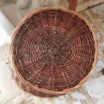 Grand panier en osier, Manne 50 cm