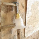 Lampe Baladeuse Art Déco, Cable bleu