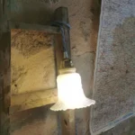 Lampe Baladeuse Art Déco, Cable bleu