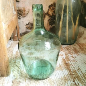 Petite Dame Jeanne verte H 26 cm