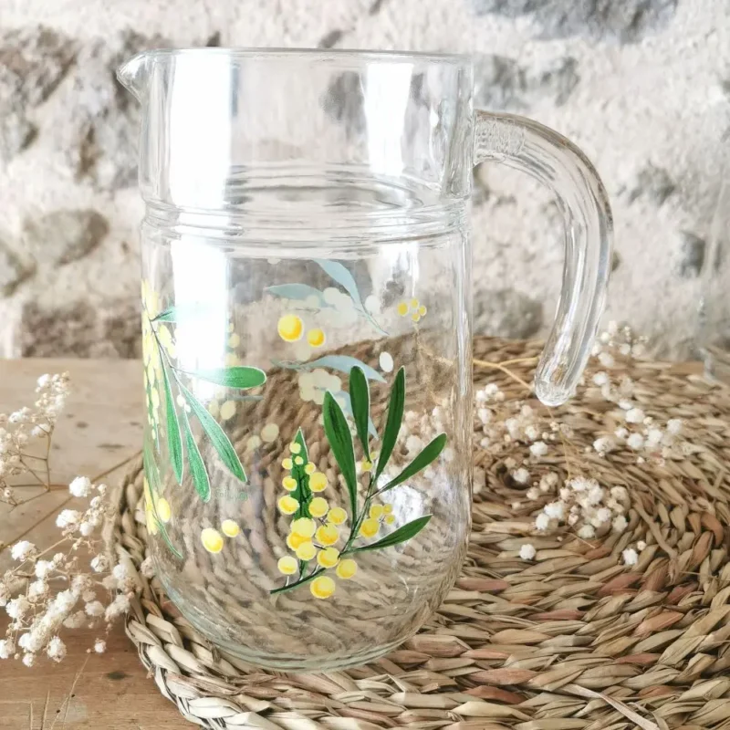 Pichet vintage mimosas