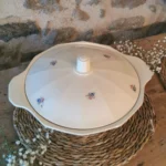 Soupière Digoin Sarreguemines petites fleurs