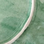 Soupière et Plat en Barbotine Chou Vintage