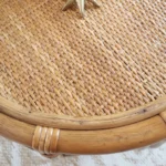 Table basse Vintage en Rotin