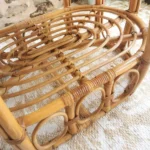 Table basse Vintage en Rotin