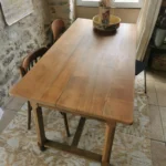 Table de Ferme ancienne en Bois massif entièrement restaurée