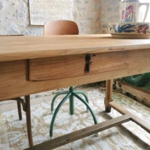 Table de Ferme ancienne en Bois massif entièrement restaurée