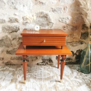 Table de chevet Vintage, années 50