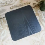 Tabouret vintage formica noir