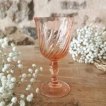 Verres à pied rose Vintage, Rosaline Luminarc